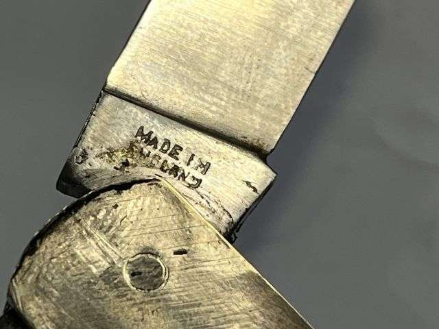 17) Original Near Mint WW1 Pattern Officers Private Purchase Folding Cutlery Set Made 1920s — image 2