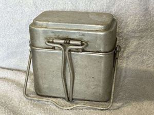 20) Excellent Original Early WW2 French Army Issue Alloy Mess …