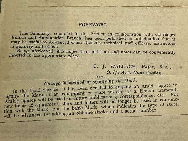 8) Good Original WW2 British Military College of Science Publication, Equipment Branches Notes on Anti-Aircraft Artillery 1944 — image 4