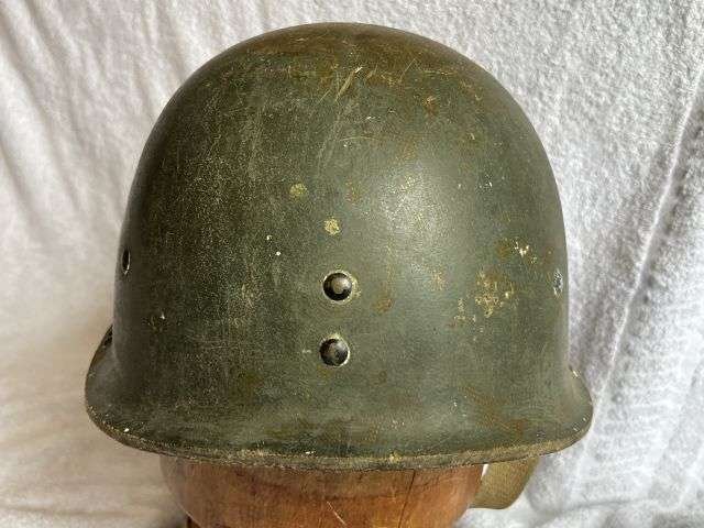 90) Good Original 1st Gulf War Iraqi Helmet Battlefield Pick Up — image 5
