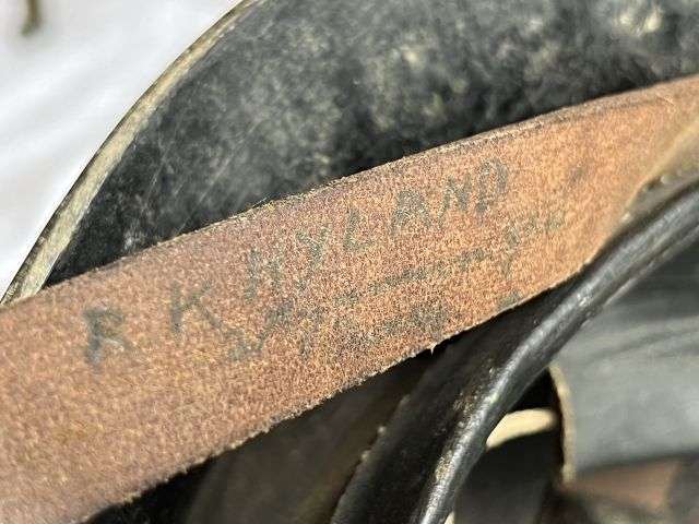 95) Excellent WW2 British Plasfort Home Front Bakelite Protective Helmet — image 4