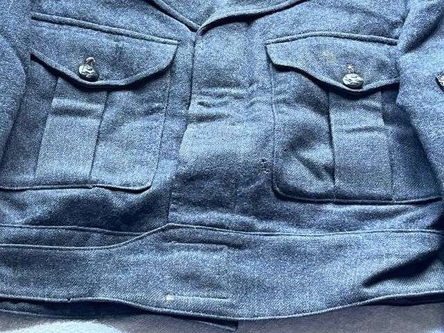 68) Post WW2 RAF Issue Airman's War Service Dress BD Blouse 1951 — image 12