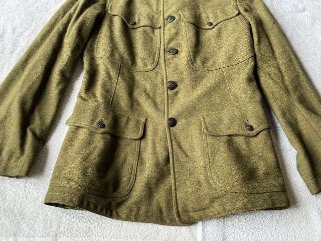 48) Lovely Original WW1 US Army Issue Medics Tunic Dated 1918 — image 7