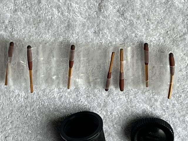 39) Excellent Post WW2 RAF Waterproof Match Container No4 MkI 12D/1270 & Matches — image 4