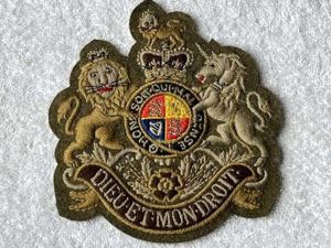 43) Lovely Large Post WW2 British Army Padded Sleeve Badge …