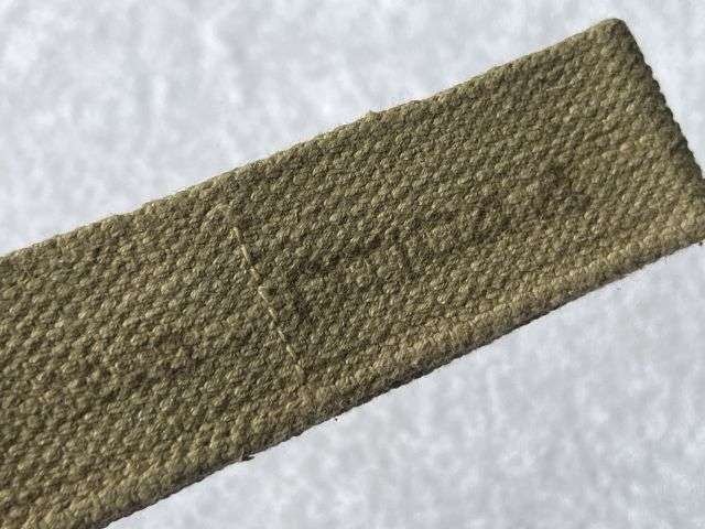 45) Mint Original WW2 Indian Made British Army Khaki Bayonet Frog Col 1944 — image 2