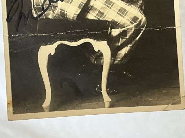 15) Original Hand Signed Photograph of 1930s Comedian, Singer, Dancer Max Miller — image 3