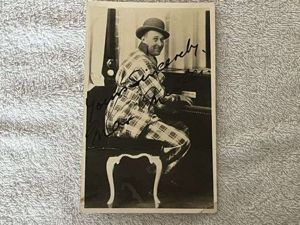 15) Original Hand Signed Photograph of 1930s Comedian, Singer, Dancer …