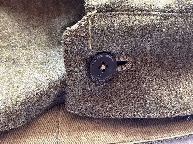 135) Original WW2 British Army 1940 Pattern Battledress Blouse Dated 1945 — image 5