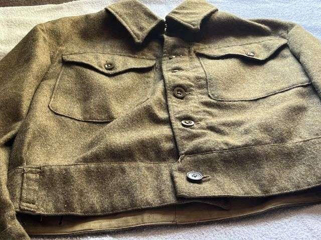 135) Original WW2 British Army 1940 Pattern Battledress Blouse Dated 1945 — image 6