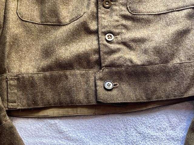 135) Original WW2 British Army 1940 Pattern Battledress Blouse Dated 1945 — image 7