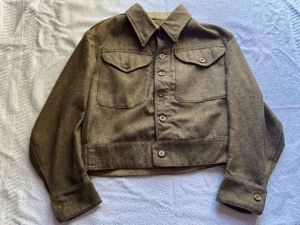 135) Original WW2 British Army 1940 Pattern Battledress Blouse Dated …