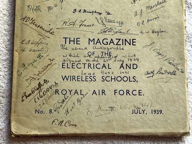 139) Original Early WW2 RAF The Magazine of the Electrical And Wireless Schools No8 July 1939 — image 13