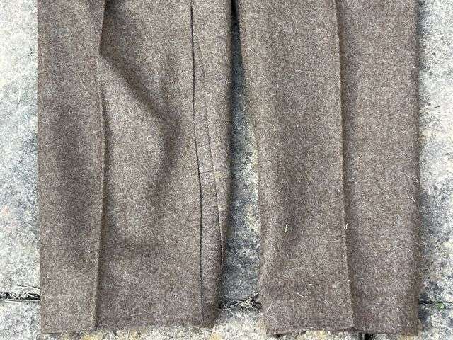 150) Very Nice Original British Army 1946 Pattern Battledress Trousers BD Trousers 1947 — image 4