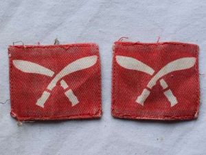 59) Good Original Uniform Removed 48th Gurkha Infantry Cloth Insignia …