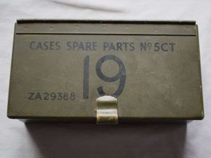 22) Nice Original WW2 WS 19 Cases Spare Parts No5CT …