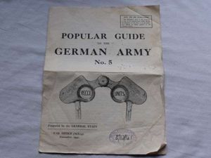 31) Good Original WW2 British Popular Guide To The German …