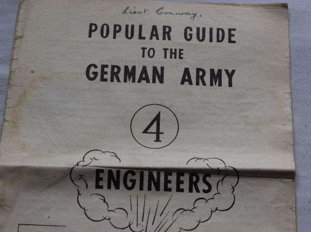 32) Good Original WW2 British Popular Guide To The German Army No4 Engineers 1941 — image 8