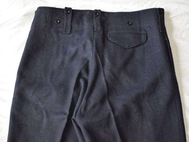 35) Excellent Original WW2 Pattern British Civil Defence/ARP BD Trousers Dated 1952 In A Big Size 19 — image 2