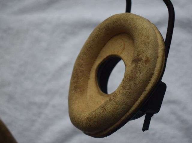 2) Excellent Original WW2 RAF Pilots C-Type Headband Head Set 10A/12160 — image 7