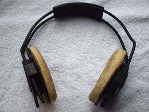 2) Excellent Original WW2 RAF Pilots C-Type Headband Head Set …