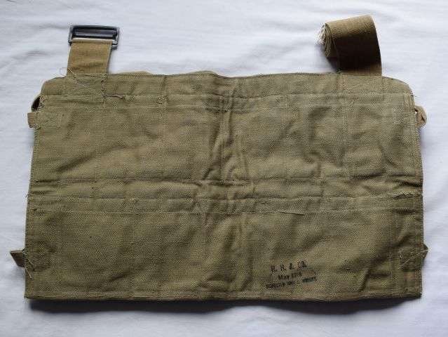 7) Mint Unissued WW1 US Army Grenade Carrying Vest Dated 1918 — image 3