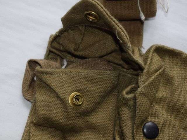 7) Mint Unissued WW1 US Army Grenade Carrying Vest Dated 1918 — image 4