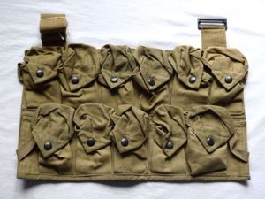 7) Mint Unissued WW1 US Army Grenade Carrying Vest Dated …