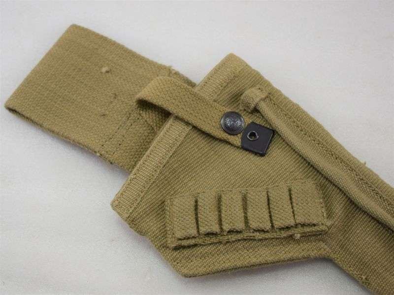 11) Mint Unissued 1937 Pattern Tank Mans Pistol Holster MW&S Ltd 1955 — image 3