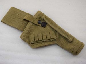 11) Mint Unissued 1937 Pattern Tank Mans Pistol Holster MW&S …
