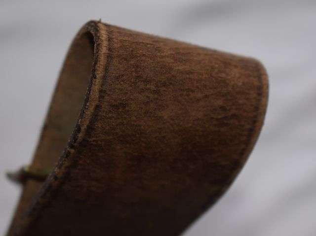 16) Nice Original Early Order of St John Priory For Wales Leather Belt & Buckle 1925 — image 4