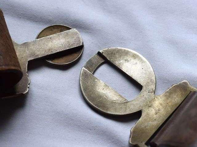 16) Nice Original Early Order of St John Priory For Wales Leather Belt & Buckle 1925 — image 6