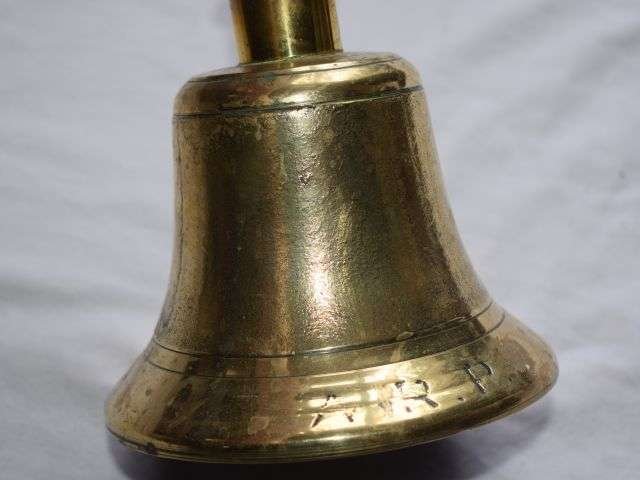 18) Good Original WW2 ARP Issue All Clear Gas Alarm Bell Dated 1939 — image 6