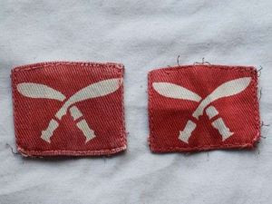 67) Original Uniform Removed Pair 1st Pat 48th Gurkha Infantry …