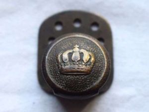 72) Good Original WW1 Imperial German Tunic Belt Hook