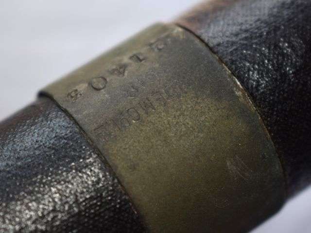 80) Good Original WW1 British Army Trench Torch/Flash-Light Dated 1918 — image 2