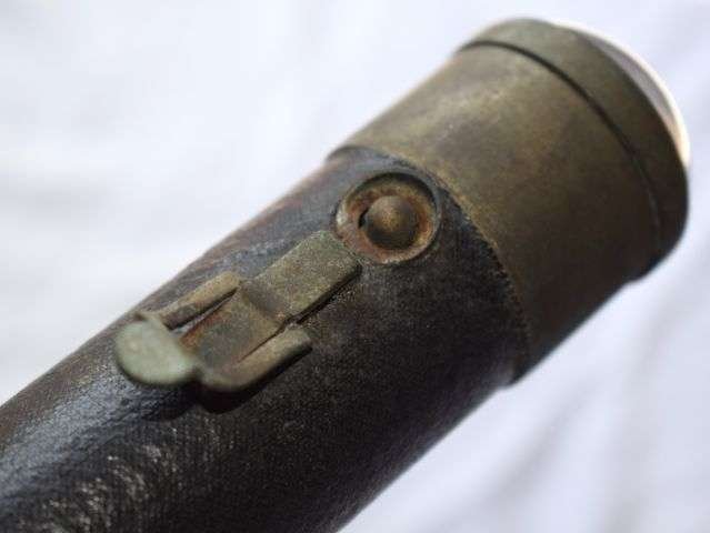 80) Good Original WW1 British Army Trench Torch/Flash-Light Dated 1918 — image 4
