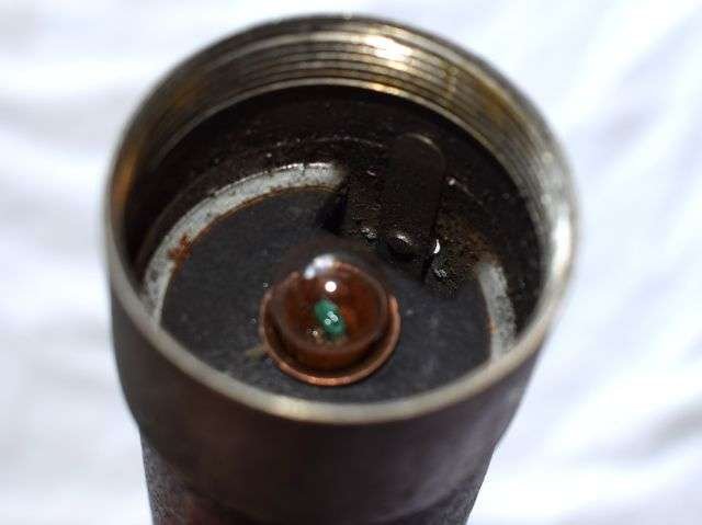 80) Good Original WW1 British Army Trench Torch/Flash-Light Dated 1918 — image 6