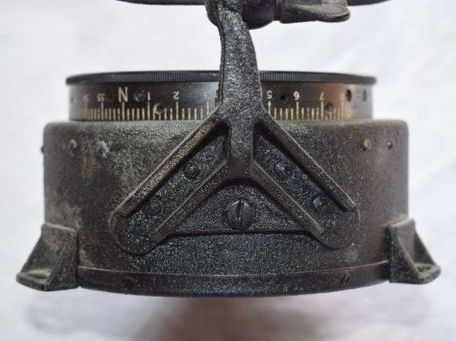 81) Excellent Original WW2 Era RAF Aircraft Type P12 Compass & Mirror — image 5