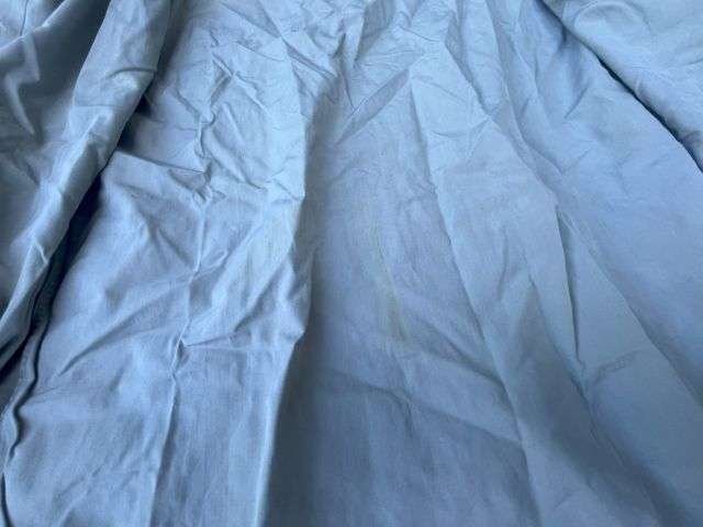 85) Good Original 1950s British Army Officers Grey/Green Cotton Collarless Shirt WD Marked — image 11