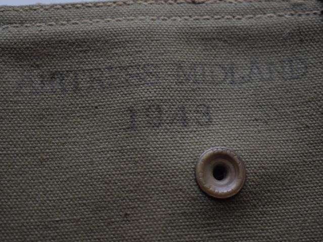 42) Excellent Clean US Army Twin Mag Pouch Fits M1 Carbine Stock. 1943 — image 5