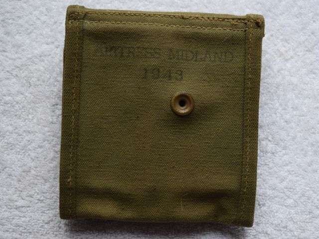42) Excellent Clean US Army Twin Mag Pouch Fits M1 Carbine Stock. 1943 — image 6
