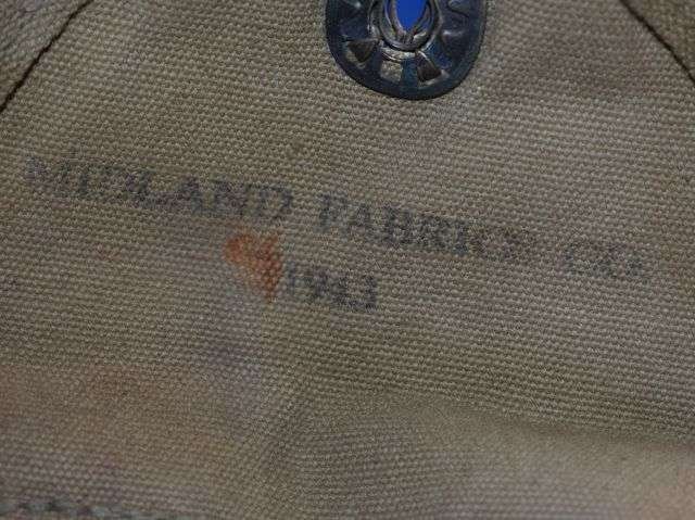 43) Nice Original WW2 US Army Twin Mag Belt Pouch Dated 1943 — image 3