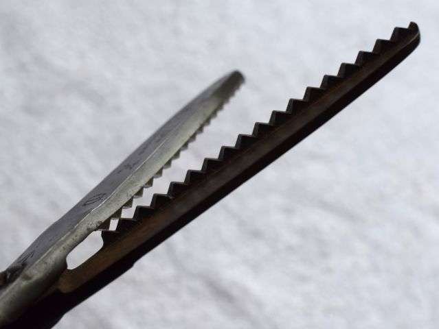 34) Lovely Original WW2 British Army Issue Wilkinson Junior Pinking Shears Dates 1942 — image 6