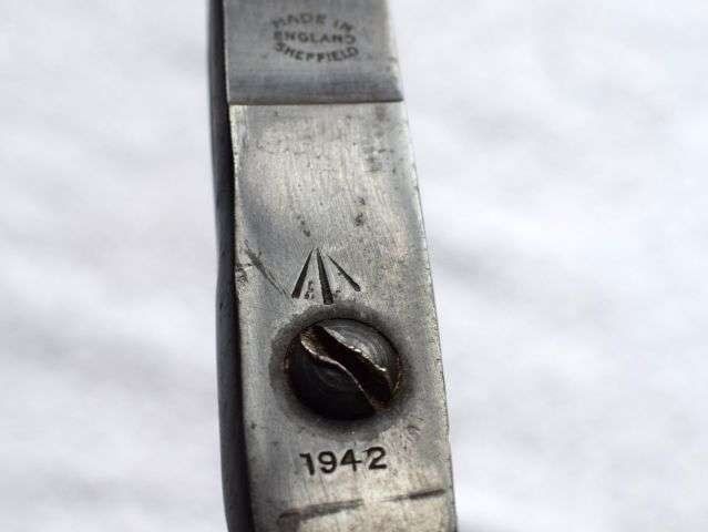 34) Lovely Original WW2 British Army Issue Wilkinson Junior Pinking Shears Dates 1942 — image 8