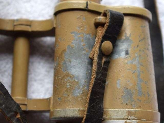 23) Nice Original Late WW2 German 6X30 Dienstglas & Case 1944 — image 5