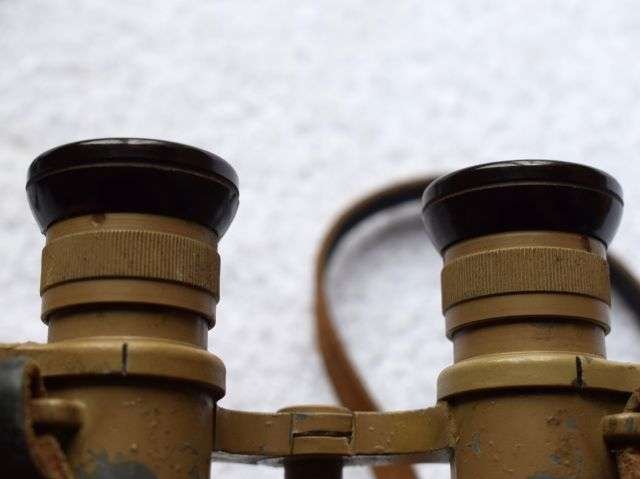 23) Nice Original Late WW2 German 6X30 Dienstglas & Case 1944 — image 7