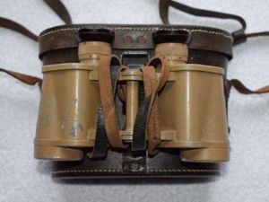 23) Nice Original Late WW2 German 6X30 Dienstglas & Case …