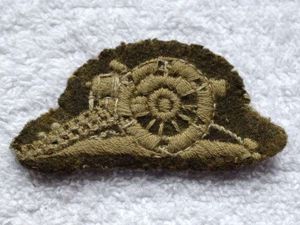 8) Good Original WW1 WW2 Royal Artillery Cloth Cannon Sleeve …