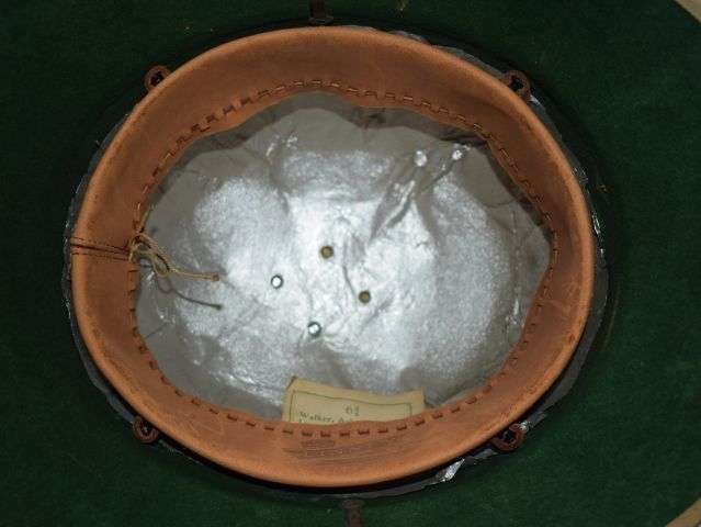 64) Lovely Original WW2 British Military Issue Pith Helmet Dated 1942 — image 8